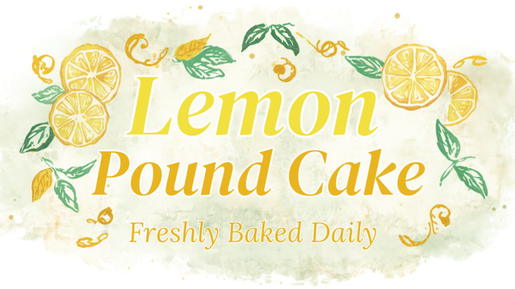Lemon Pound Cake: A Bright, Buttery Dessert Guide